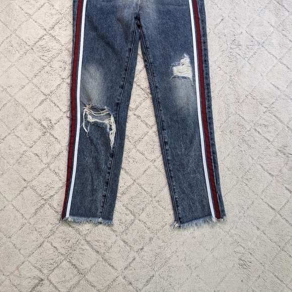 One by Oneteaspoon High Waist Awesome Baggies Jeans Women's 26 Relaxed Fit - Picture 4 of 8